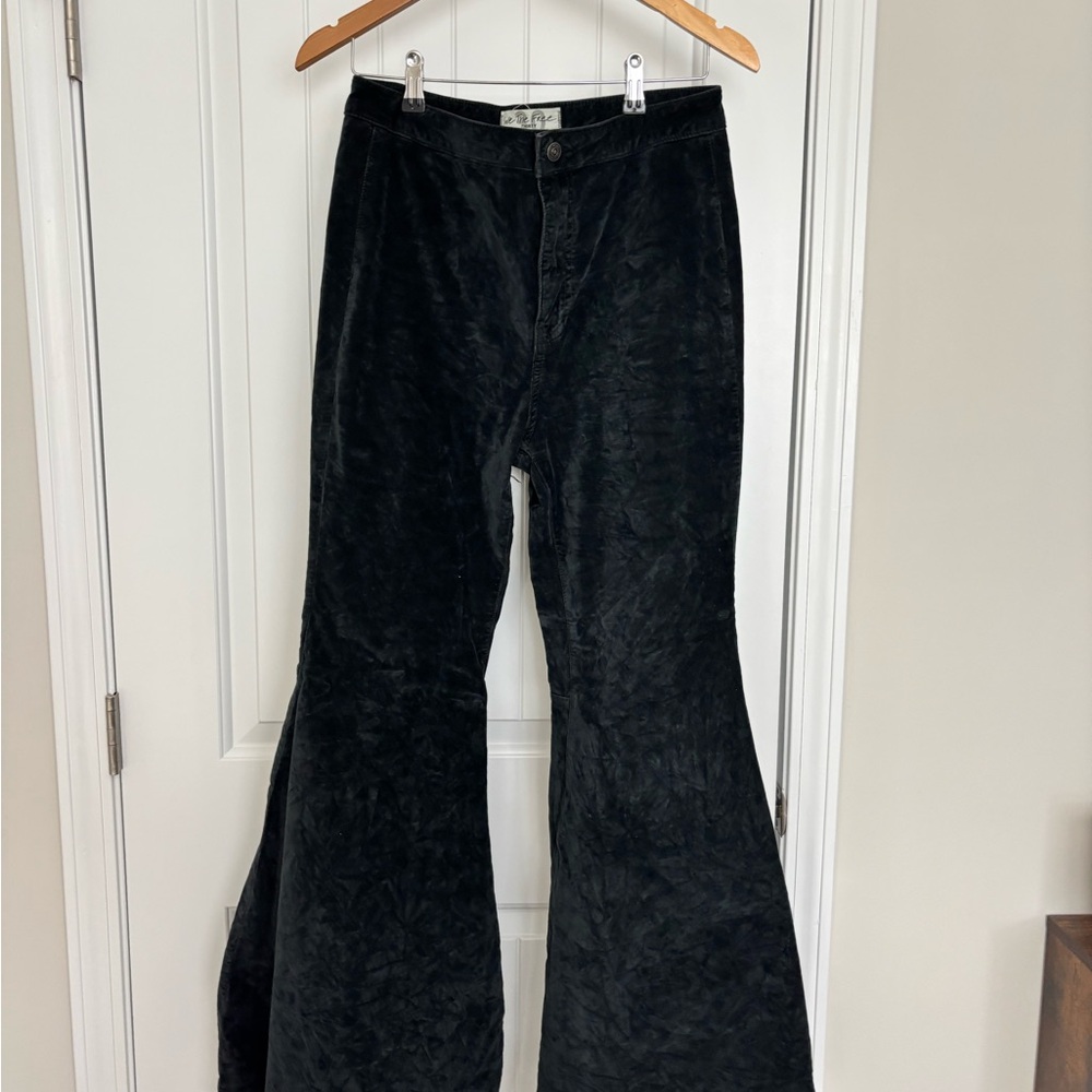 We The Free Black Flare Pants